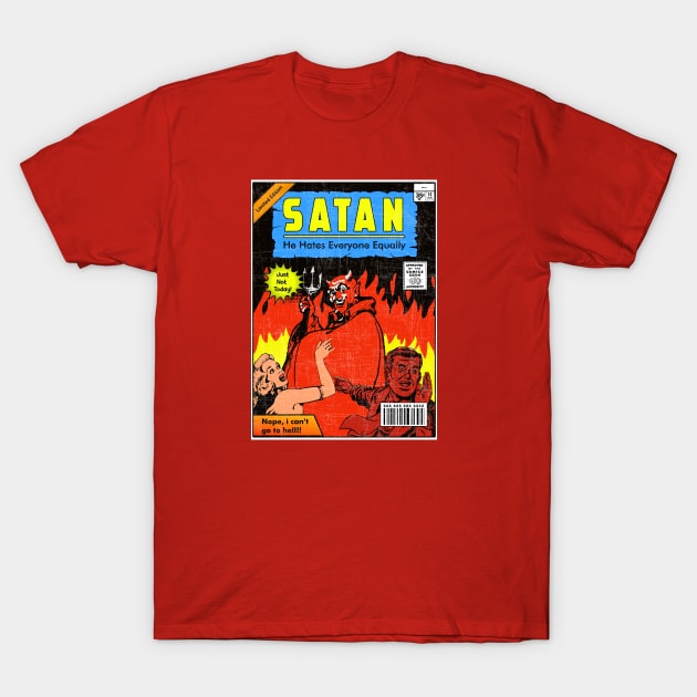 SATAN RETRO T-Shirt by theanomalius_merch